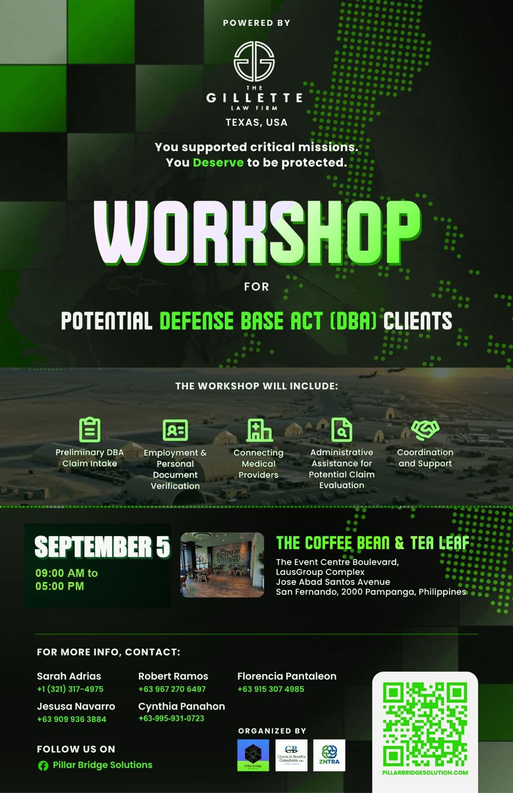 DBA CLAMS WORKSHOP 2026